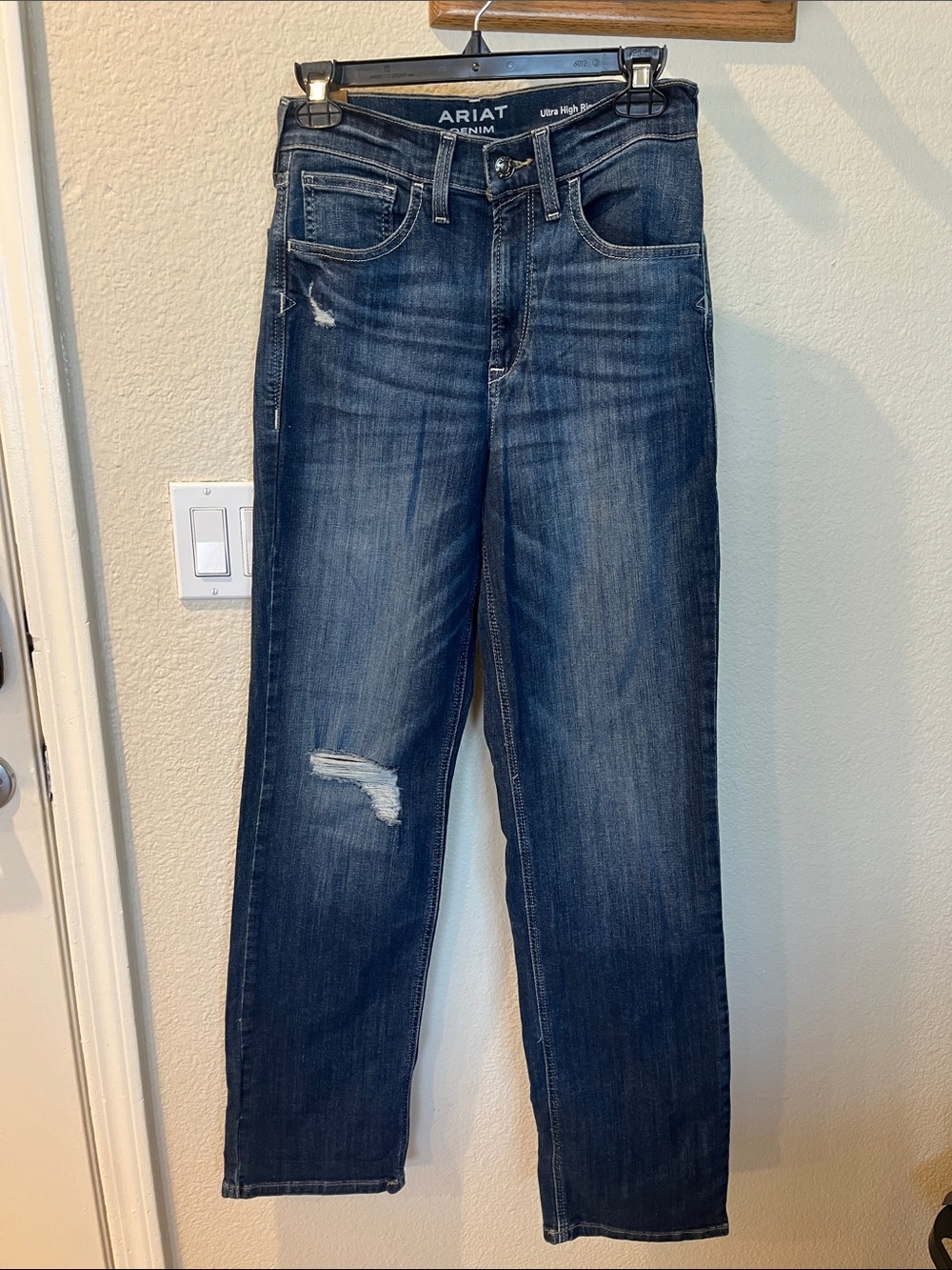 Ariat Straight Jeans with Light Distress